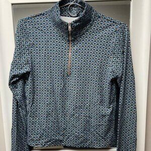 Tory Burch Cropped Half-Zip top